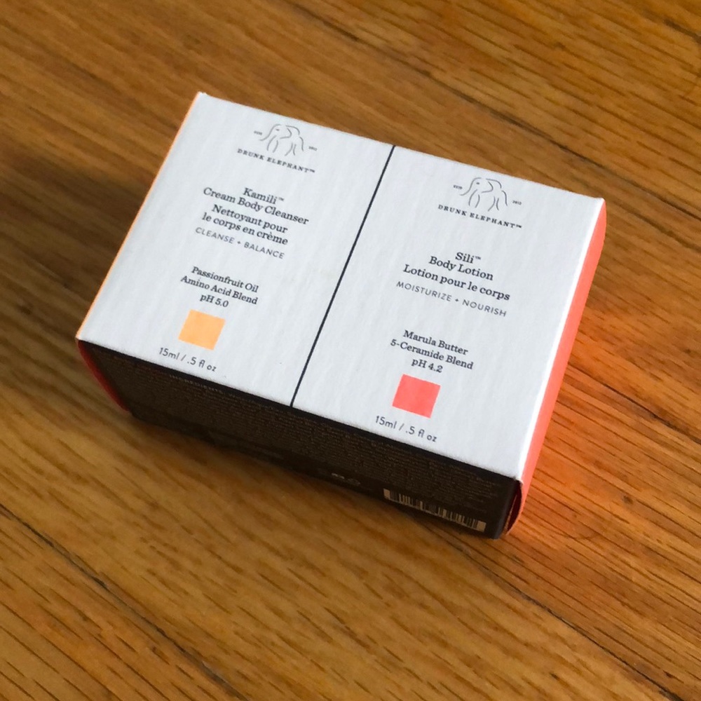 Drunk Elephant Body Set duo